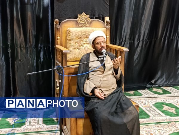 مراسم سوگواری شهادت حضرت رقیه (س) در شهر سفید‌دشت 