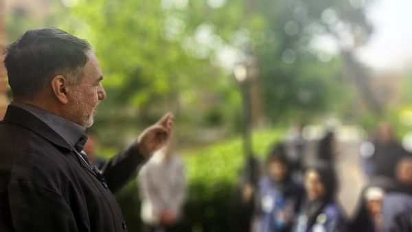 بازدید دانش‌آموزان خبرنگار پانا از مدرسه تاریخی دارالفنون
