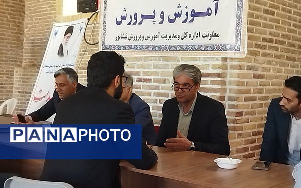 گذری بر میز خدمت اداره آموزش و پرورش نیشابور در نماز جمعه این هفته 