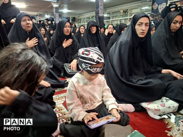 مراسم شیرخوارگان حسینی در مسجد موسی بن جعفر توس ۷۹ 