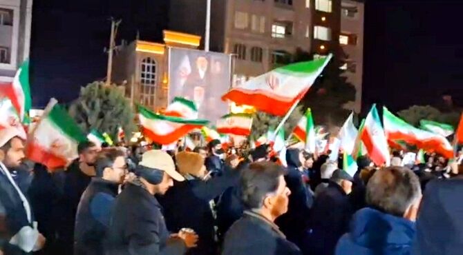 حضور گرم و پرشور مردم انقلابی نیشابور در بلوار فضل 