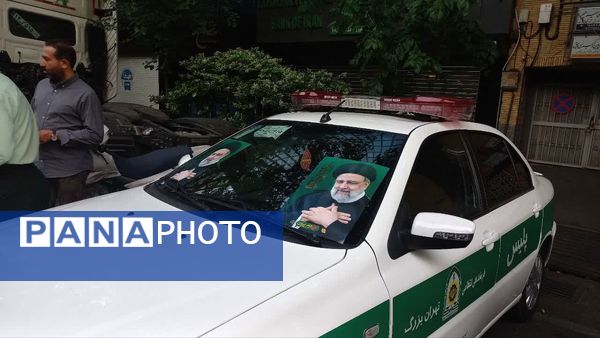 تهران در لباس سبز تولد امام رضا (ع) 