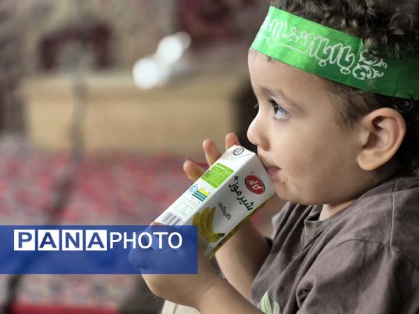 مراسم شیرخوارگان حسینی در بلده