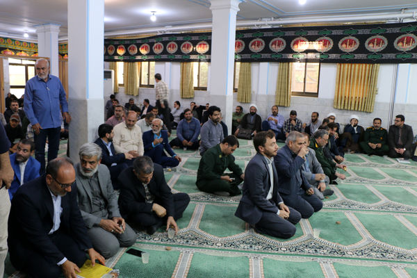 مراسم اربعین شهدای پرواز اردیبهشت در آموزش و پرورش قم