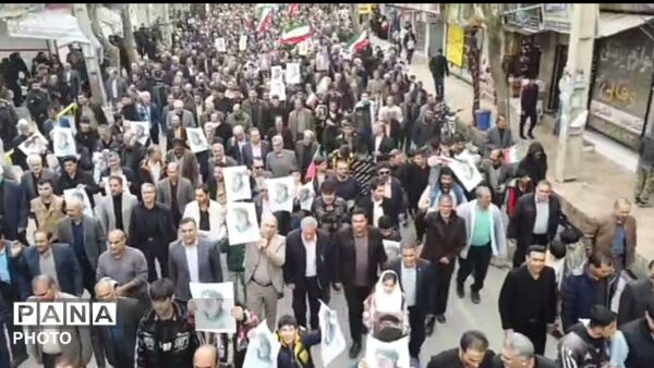 راهپیمایی روز جهانی قدس در کوهدشت لرستان