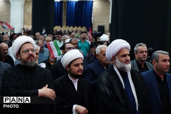 آیین گرامیداشت شهادت رهبر شهید انقلاب و خانواده در باقرشهر 
