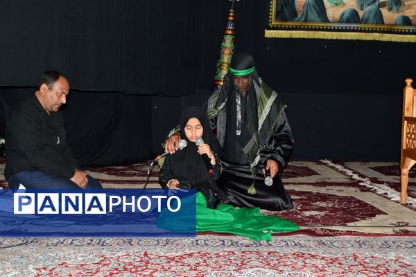 مراسم شب‌دهم محرم در هیئت فرهنگیان  نیشابور