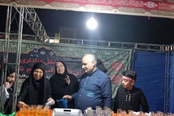مراسم عزاداری و روضه خوانی سالار شهیدان به میزبانی ناحیه 4 شیراز