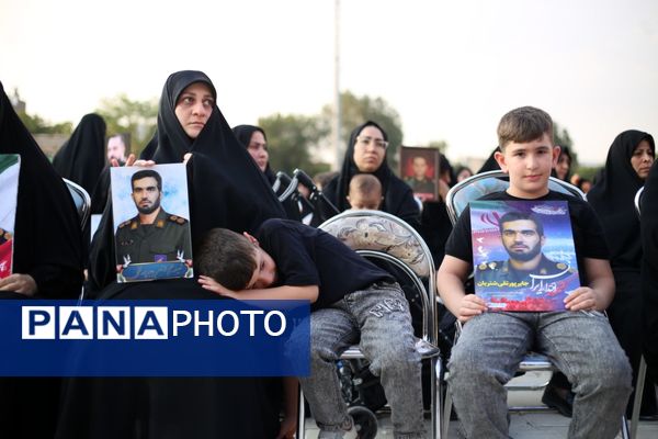 مراسم اربعین شهدای اقتدار آذربایجان شرقی 