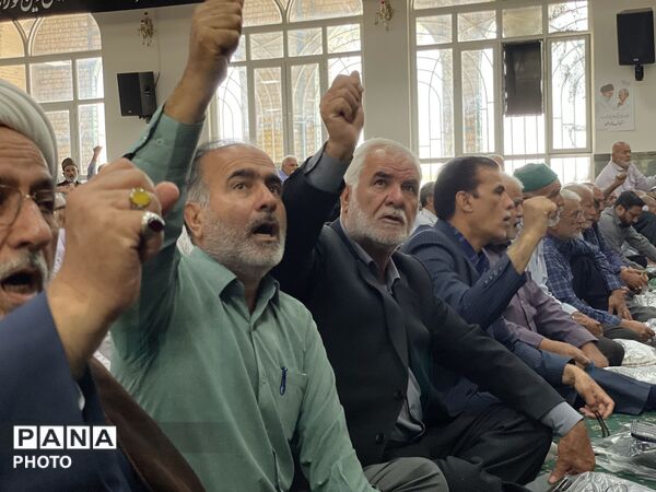 نماز عبادس سیاسی جمعه در شهرستان کاشمر 