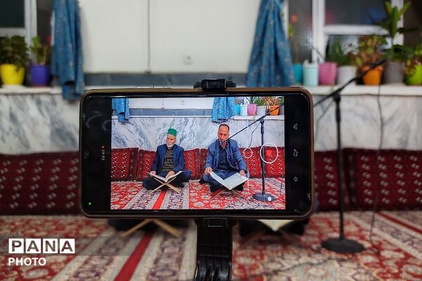 مراسم احیا و عزاداری شب اول قدر در شهر بار نیشابور  