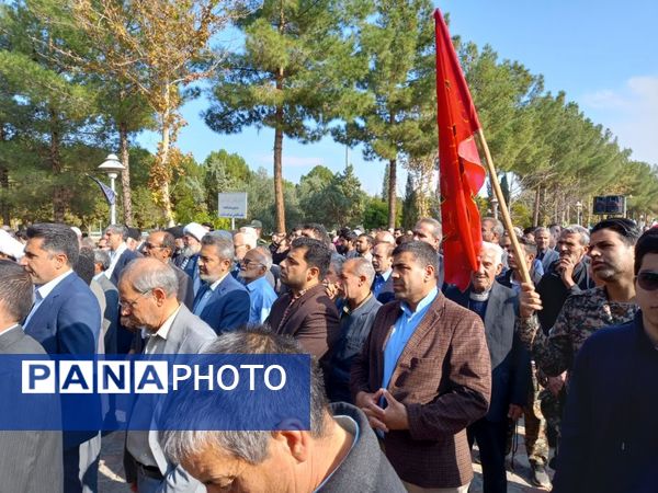 راهپیمایی جمعه خشم در شهرستان کاشمر 