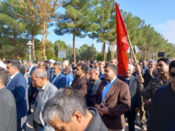 راهپیمایی جمعه خشم در شهرستان کاشمر 