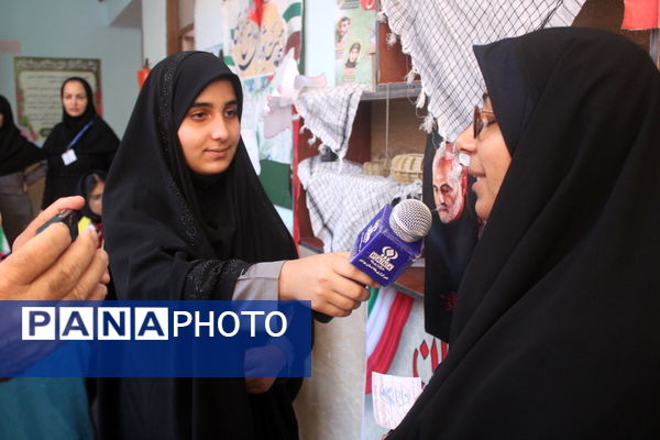 انتخابات شورای دانش‌آموزی دبیرستان رضوان بوشهر