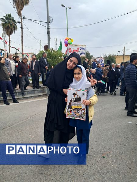 حماسه‌ای دیگر از حضور مردم شهرستان پلدختر 