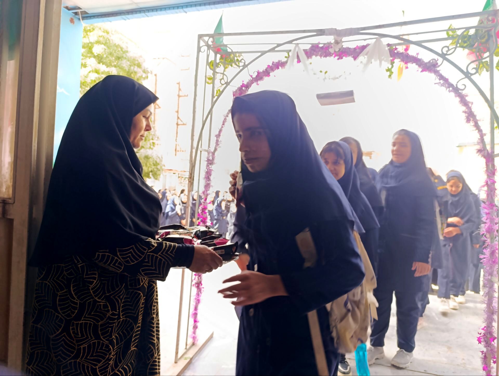 جشن جوانه ها در دبیرستان سروقد مشهد 