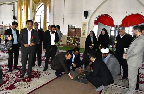 تجدید میثاق مسئولان آموزش پرورش کهگیلویه و بویراحمد با شهدا به‌مناسبت هفته امور تربیت اسلامی