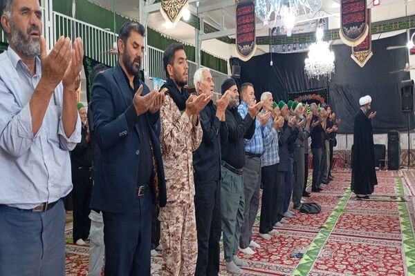 اقامه نماز جمعه در دهه اول ماه محرم در مسجد جامع شهر بار 