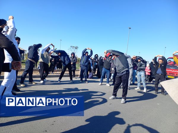 پیاده‌روی خانوادگی در اسلامشهر