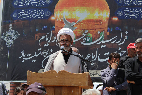 عزاداری تاسوعای حسینی در شهر درق 
