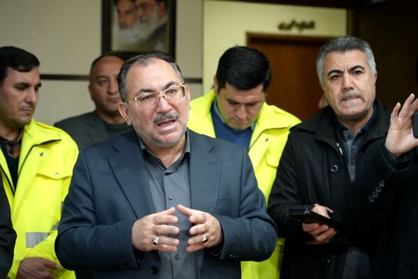 بازدید استاندار از مانیتورینگ و دیسپاچینگ شرکت گاز خراسان شمالی