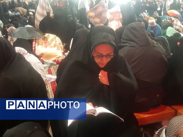 حرم مطهر رضوی میزبان  سوگواران درآخرین شب قدر