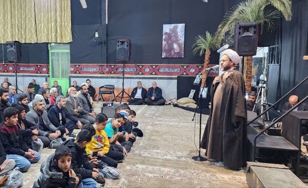 برگزاری یادواره شهدا در دهستان ابراهیم آباد