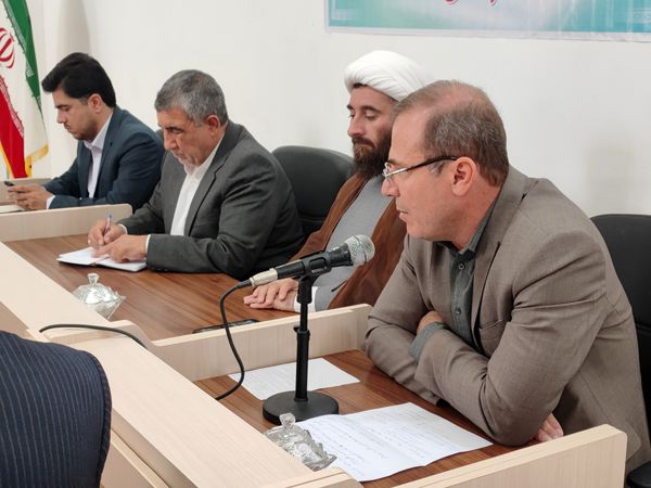  نشست جلسه شورای آموزش و پرورش در شهرستان مانه