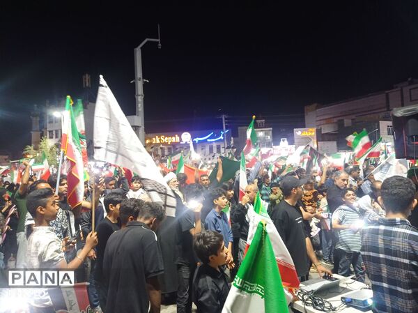 تداوم تجمعات شبانه در میناب؛ روایت حضور و همدلی شهروندان