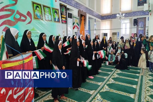 حضور  پرشور مردم بوموسی در راهپیمایی ۲۲بهمن 