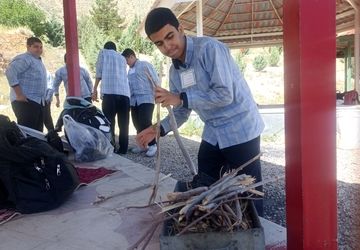 اردوی تشکیلاتی پیشتازان پسر مقطع متوسطه اول ناحیه ۳شیراز 
