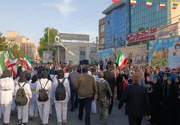نمایش بزرگ سراسری اقتدار، جان فدا برای ایران امام رضایی