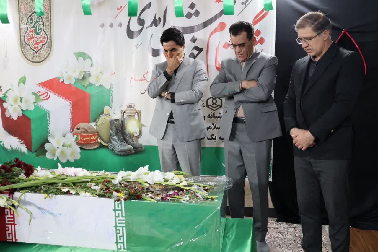 حضور پیکر شهید گمنام در دبیرستان شهید مطهری؛ جلوه‌ای از پیوند نسل نوجوان با فرهنگ ایثار