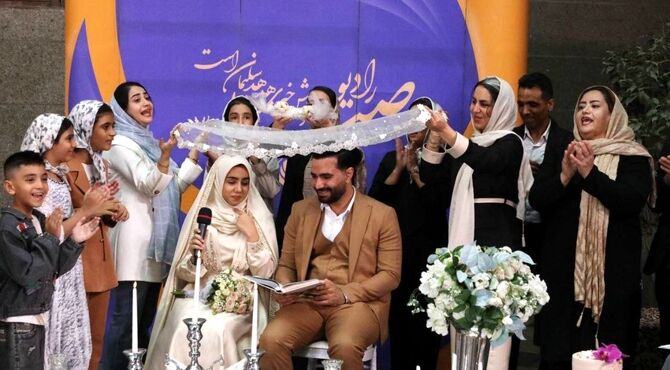 عروسی خوبان، ترویج فرهنگ پیوند و امید/ مراسم عروسی خوبان به همت رادیو برگزار شد