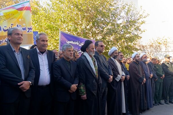 راهپیمایی سیزده آبان در شهرستان نیشابور