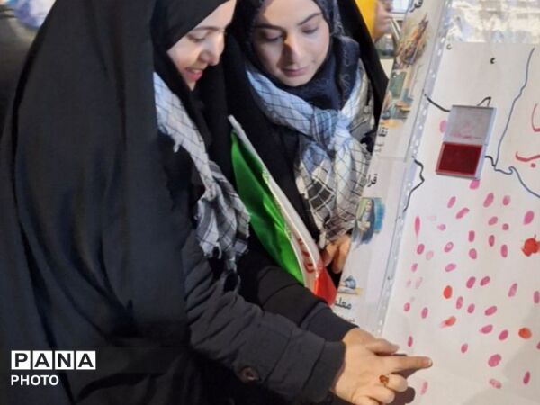 اثر انگشت هایی که تابلو خونخواهی شهیدان  را کامل کردند 