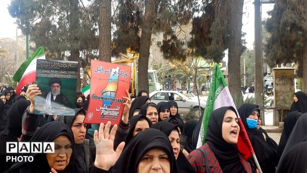 راهپیمایی پرشور کوهدشت در روز جهانی قدس 