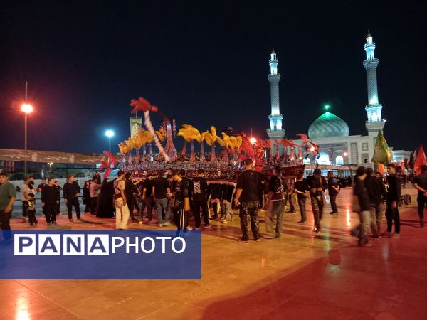عزاداری هیات بنت الحسین (ع) در حرم بانوی کرامت 