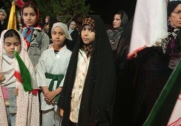 طوفان خشم  منطقه بیرانوند در شب علیه ظلم 