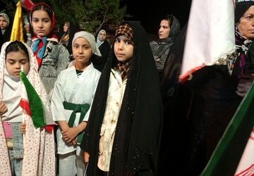 طوفان خشم  منطقه بیرانوند در شب علیه ظلم 