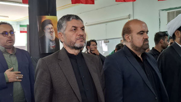آیین افتتاح طرح توسعه سه کلاسه دبستان شهید مفتح روستای صرم