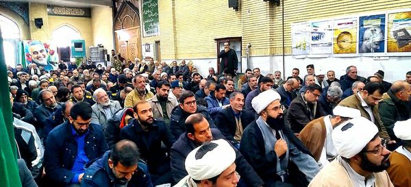 مراسم گرامیداشت سالروز نهم دی ماه در ملایر