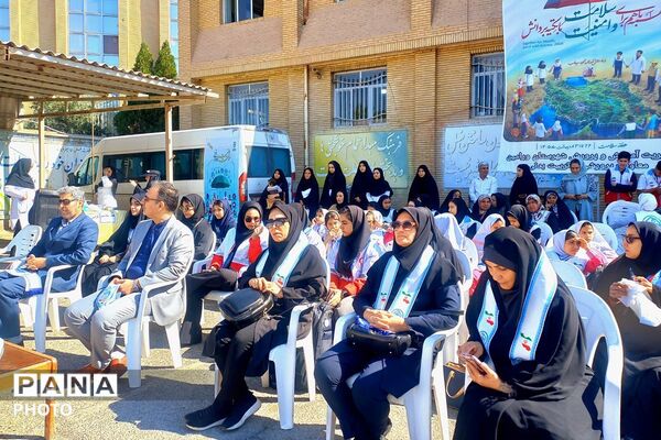 هفته سلامت در ورامین: جشنی برای سلامتی با حضور دانش‌آموزان، فرهنگیان و هلال احمر