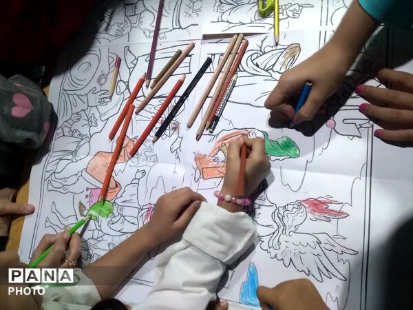 تجمع شبانه در میدان شاه ولی به مناسبت شب عید غدیر
