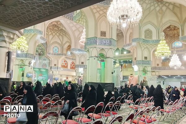 مراسم سالگرد شهادت سپهبد حسین سلامی در حرم مطهر شاه عبدالعظیم حسنی