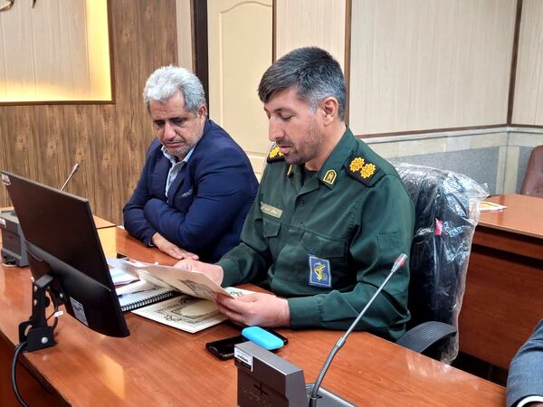 تودیع و معارفه مسئول بسیج دانش‌‌آموزی برادران ناحیه یک بندرعباس