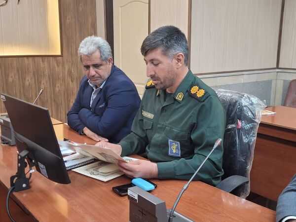 تودیع و معارفه مسئول بسیج دانش‌‌آموزی برادران ناحیه یک بندرعباس