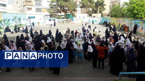 برگزاری چهل و سومین دوره مسابقات قران و عترت دانش آموزی در مقطع ابتدایی دختران