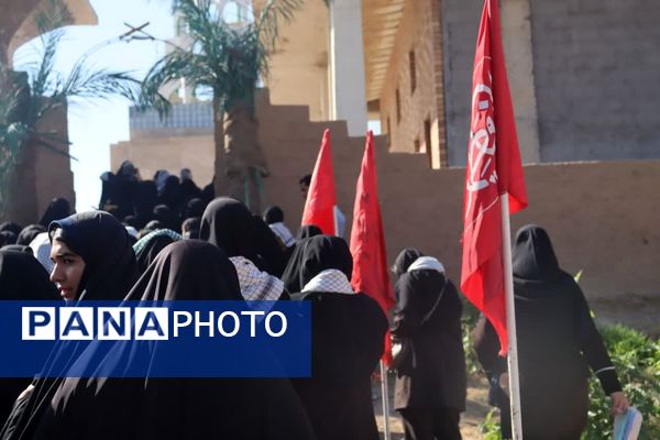 شهدای غواصِ دست‌بسته، میزبان کاروان راهیان نور دانش‌آموزان دختر کوهدشت در علقمه