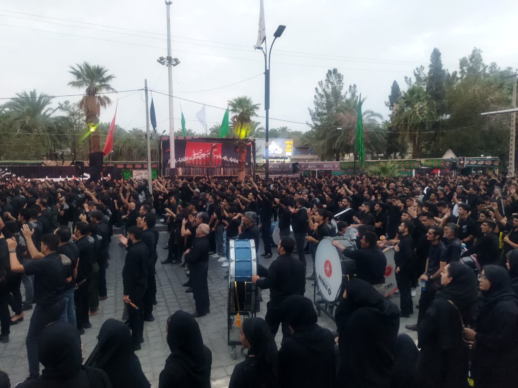 برگزاری مراسم تاسوعای حسینی در کرمان
